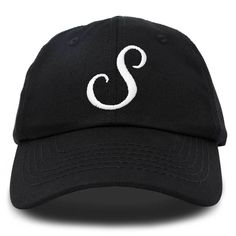 Dalix Initial Letter S Hat CUSTOM DESIGN - Initial Letter S Embroidered on front panel using Premium Stitched Threading NATURAL COTTON AND COMFORTABLE - Made with 100% Cotton, Soft on the skin, Light weight EASY TO ADJUST SIZING - Adult Womens , Adjustable 51 CM to 60 CM, fits Small , Medium , and Large ( S / M / L) PERFECT EVERYDAY HAT - Great for Personal Expression , Gifting , and Organization/Team Representation Available in: Beige, Black, Dark Green, Gold, Gray, Hot Pink, Kelly Green, Khaki, Lavender, Light Blue, Light Pink, Maroon, Minion Yellow, Navy Blue, Olive, Orange, Purple, Red, Royal Blue, Teal, White, Washed Black, Washed Navy Blue DALIX Initial Letter S Hat, looking for a Hat with a first Initial for your Name, Team, Organization, Friend or Family Member? DALIX has carefully Cheap Green Hats With Letter Print, Baseball Monogram, Pink Kelly, Letter F, Womens Baseball Cap, Initial Letter, Custom Monogram, Initial Letters, Letter S