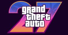 the logo for grand theft auto, which is part of an upcoming game that has been released