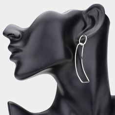 Earring Details: Size : 0.75" X 2.5" Post Back Just Because Gifts, Design Crafts, Lowest Price, Free Gifts, Mother's Day Gifts, Dangle Earrings, On Sale, Bangles, Hoop Earrings