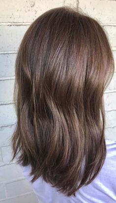 49 Beautiful Light Brown Hair Color To Try For A New Look Neutral Brown Hair Color, Neutral Brown Hair, Beautiful Light Brown Hair, Honey Brown Hair Color, Medium Brown Hair Color, Light Brown Hair Color, Hair Levels, Beautiful Brown Hair