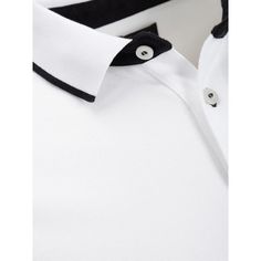 Brand: Jack & Jones Gender: Men Type: Polo Season: Fall/Winter PRODUCT DETAIL • Color: white • Fastening: buttons • Sleeves: short • Collar: polo COMPOSITION AND MATERIAL • Composition: -100% cotton • Washing: machine wash at 30° White Casual Polo Shirt With Contrast Collar, Casual White Polo Shirt With Contrast Collar, Elegant White Polo Shirt For Work, Classic White Collared Polo Shirt, Classic White Polo Shirt With Contrast Collar, White Sporty Polo Shirt With Contrast Collar, Elegant White Top With Contrast Collar, White Collared Business Top, White Collared Polo Shirt With Button Closure