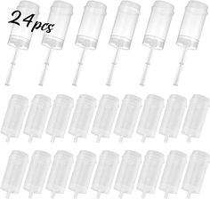 12 pack clear plastic plugs for nintendo wii game system