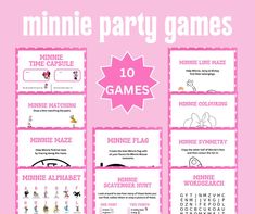 the minnie party games are available for all ages and abilities to play on their own