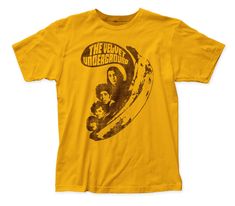 Andy Warhol Banana, The Velvet Underground, The Velvet, Band Shirts, Jersey Tee, Band Tees, Cotton Tee, Shirts Tops, Classic T Shirts