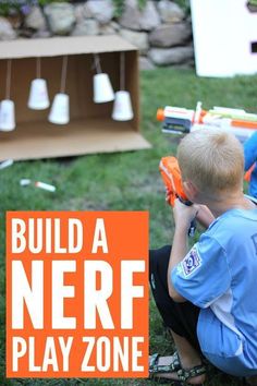 Carnival Birthday Party Games, Nerf Birthday Party, Play Zone, Nerf Party, Carnival Birthday Parties, Birthday Party Games, Family Night, Backyard Fun, Kid Activities