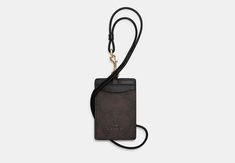 This Signature canvas lanyard with leather trim features an ID window plus two card slots at the back. Sling Bag Mini, Id Lanyard, Coach Outlet, Signature Canvas, H Style, Card Wallet, Belt Bag, Leather Trims, Lanyard