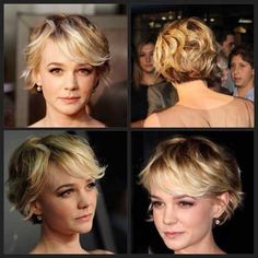 Carrie Mulligan, Short Wavy Pixie, Women With Short Hair, Kort Bob, Short Wavy Haircuts, Popular Short Hairstyles, Wavy Haircuts, Carey Mulligan, Hair Styles 2014