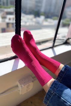 The perfect height, knit rib socks in Mercerized Combed Cotton. Materials: 80% Cotton, 18% Polyester, 2% Spandex Shoe Sandals, Cashmere Socks, Sock Game, Natural Textiles, Knit Bottom, And Just Like That, Girls Dream, Fast Fashion, Combed Cotton