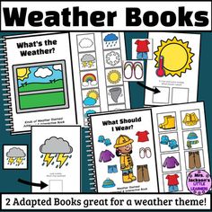 the weather books for kids with pictures and text