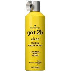 göt2b Glued Blasting Freeze Spray helps you boost your bounce and whip your curls into shape. This weightless curling mousse helps define your locks and control unruly frizz. Take charge of your wild wave and flaunt silky smoother spirals with endless definition and shine. For a blasting hold Spike, cement, finish Screaming hold for hair Directions: Press down on actuator to release spray. Apply 8-12 inches away from hair. Create your own individual style. Ingredients: ALCOHOL DENAT., HYDROFLUOR Messy Look, Got2b Glued, Schwarzkopf Got2b, Curl Mousse, Magic Fingers, Braid Accessories, Makeover Tips, Beauty Makeover, Up Styles