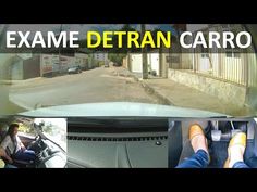 a collage of photos with the words exam detran caro on it and images of people driving in cars