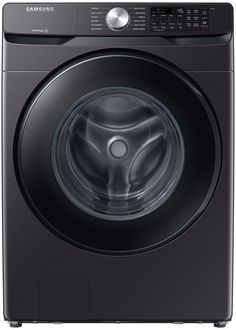 the front view of a samsung washing machine