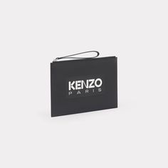 This large leather pouch offers a minimalist design with a splash of style. It features a large 'KENZO Paris' logo printed and embossed on the side. This ingenious and functional item is ideal for carrying all your day-to-day essentials thanks to the large interior compartment and wrist strap for easy carrying.
Large 'KENZO Emboss' leather pouch.'KENZO Paris' printed and embossed logo.'KENZO Paris' interior embossed logo.One flat exterior pocket.One interior card slot.Zipped fastening with wrist Flat Exterior, Paris Interiors, Kenzo Paris, Paris Logo, Leather Pouch, Embossed Logo, Leather Clutch, Wrist Strap, Embossed Leather