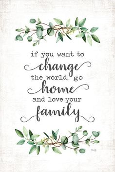 Marla Rae MAZ5587 - MAZ5587 - Love Your Family    - 12x16 Change the World, Love Your Family, Eucalyptus, Greenery, Calligraphy, Signs from Penny Lane Calligraphy Signs, Distressed Frames, Blue Peonies, Wood Pipe, Inspirational Wall Decor, Love Your Family, Family Print, Motivational Wall Art, Print Artist