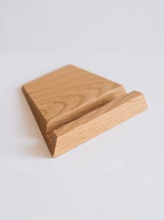 Flat Wooden Phone Holder