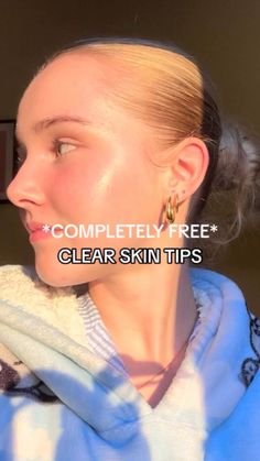 How To Get Clear Skin Overnight, Clear Body Acne, Glowy Skin Tips, Clear Glowy Skin, Skin Positivity, Skincare Stuff