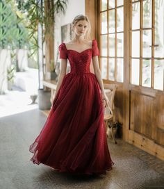 Prom Dress A Line, Tulle Long Prom Dress, A Line Evening Dress, Occasion Dresses Wedding, Evening Dress Fashion, Looks Chic, Long Prom Dress, Mode Vintage, Formal Evening Dresses