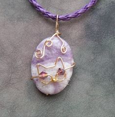 Wire Shapes, Wire Projects, Purple Jasper, Wire Craft, Wrapping Jewelry, Wire Wrapped Jewelry Tutorials