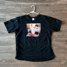 This Is A Brand New, Never Worn, Supreme X Antihero Tee. Black. Size Xl. Will Not Accept Lowball Offers. Black Relaxed Fit 90s T-shirt, Black 90s Style Relaxed Fit T-shirt, 90s Style Black Relaxed Fit T-shirt, 90s Black Relaxed Fit T-shirt, 90s Style Black Short Sleeve Tops, 90s Style Black Shirt With Graphic Print, Vintage Black Shirt With Graphic Design, 90s Style Black Screen Print Tops, Tee Shirts