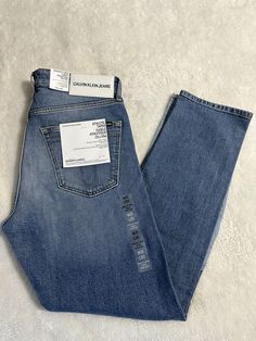 Ck Jeans Men, Calvin Klein Jeans 90s, Calvin Klein Relaxed Fit Cotton Pants, Cute Pencil Pouches, Mens Taper, Wag Dr, Pencil Pouches, Taper Jeans, Ck Jeans