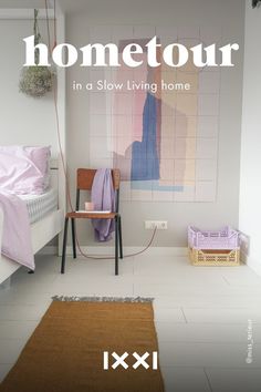 IXXI | Hometour in a Slow Living home Slow Living Home, Photo Wall Decoration, Pastel Shades, Scandinavian Home, Slow Living