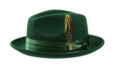 ⭐️⭐️⭐️⭐️⭐️ 5 star review: Head style Emerald green Fedora was the perfect addition to my suit collection. Great fit and style. I’m very pleased. Thank you Men Fedora Hat Outfits, Fedora Hat Outfits, Felt Dress, French Cuff Dress Shirts, Mens Fedora, Formal Shirt Dress, 5 Star Review, Gold Hats, Flat Hats