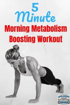 No special equipment needed. Just 5 minutes of your time and consistency will have this workout rasing your metabolism every morning.   This workout is an effective way to lose weight and achieve overall toning. All you need is 5 minutes every morning to perform this routine. See all the good morning exercise routines in the full article. #weightloss #metabolism #morningworkout #morningexercise Metabolic Workouts, Good Mornings Exercise, Morning Workout Routine, Morning Exercise, Burn Fat Quick, Metabolism Booster, Exercise Routines, Fat Loss Workout, Fat Burning Workout