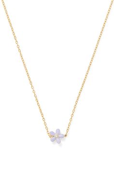 A forever favorite and Alison Lou signature, the Single Wildflower Necklace available in our custom enamel colors of your choosing below with a white diamond center. It comes on an Alison Lou 14K Yellow Gold 16" Chain with an extension to 18". We love it worn as a set with the Wildflower Bracelet! Please note this piece is final sale. 14K Yellow Gold, Made in New York City White Petal-shaped Jewelry With Flower Charm, White Flower Fine Jewelry Necklace, White Flower Shaped Fine Jewelry Necklace, Fine Jewelry White Flower Necklace, Elegant Enamel Jewelry With Delicate Chain, White Flower Charm Necklace Fine Jewelry, White Fine Jewelry Necklaces With Flower Charm, Fine Jewelry With White Flower Charm, White Fine Jewelry With Flower Charm