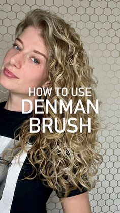 🌺 the Denman brush 🌺 Save for later! @wavydiede I used to rip my hair out when I tried to use the Denman D3 brush. I thought I needed… | Instagram D3 Brush, Denman Brush Tutorial, Curl Clumps, Healthy Curls, Denman Brush, Good Results, Hair Nets, Natural Wavy Hair, Curl Cream