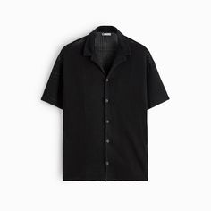 Size: Medium - New Button Up Shirt Men, Zara Shirt, Zara Black, Casual Shirts For Men, Casual Button Down Shirts, Cotton Shirt, Black Shirt, Mesh, Colorful Shirts