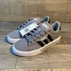 Adidas Daily 3.0 K - Fx7269 Brand New Shoes Without Box. Never Worn. No Rips, Tears, Or Stains. Smoke Free Environment. Ships Carefully Packaged And Boxed Right Away. Let Us Know If You Have Any Questions! Fx7269 If You’re Interested In Multiple Pairs From Our Closet We Offer Bundle Deals So Feel Free To Look Around, Like, And Bundle! Adidas Skate Shoes With Vulcanized Sole And Round Toe, Adidas Skate Shoes With Vulcanized Sole, Gray Low-top Synthetic Skate Shoes, Sporty Adidas Skate Shoes With Round Toe, Adidas Running Shoes With Vulcanized Sole, Adidas Synthetic Skate Shoes, Gray Adidas Sneakers With Round Toe, Gray Adidas Sneakers With Logo, Adidas Synthetic Skate Shoes With Round Toe