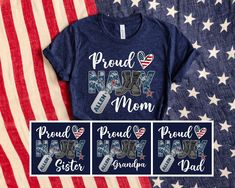 Proud Navy Mom Shirt, Navy Graduation Shirt, Navy Camp Shirt, Proud Navy Family Shirt, Sailor Shirt, Custom Navy Shirt, Navy Matching Shirt KEY FEATURES .:. 100% HIGH-QUALIFIED MATERIAL: Our products are professionally designed and printed in USA. .:. SIZE: Runs true to size. Please see more details in our size picture chart for accurate sizes. .:. GREAT GIFT IDEAS: Buy it now and make it a great gift for yourself or your beloved ones on Birthday, Halloween, Christmas, New year, Father's day, Mo Navy Mom Shirt, Navy Graduation, Proud Navy Mom, Navy Families, Sailor Shirt, Graduation Shirt, Navy Mom, Navy Sailor, Graduation Shirts