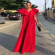 African Americans fashion QFY Plus Size African Women Dresses Wedding Party Elegant Gown Turkey Wears Latest Gown For Nigerian Ladies Clothing Boubou Ankara Style Red-XL African American Fashion, Maxi Shift Dress, African Maxi Dresses, Evening Dresses For Weddings, Lotus Leaf, Formal Party Dress, Loose Fitting Dresses, Gowns Of Elegance, African Dresses For Women