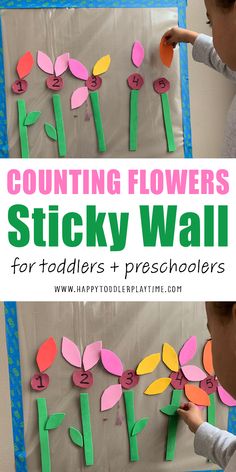 Stacking Activities, Math Activities For Toddlers, April Preschool, Spring Lesson Plans, Spring Preschool Activities, Easy Math Activities, Toddler Math