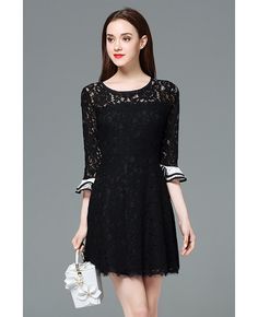 Get 10% off now! Buy l-5xl little black lace mini dress with half sleeves at cheap price online. Free stable shipping and pro custom service since 2009. Elegant Black Mini Dress With Lace Patchwork, Black Lace Short Sleeve Dress, Black Half Sleeve Mini Dress For Summer, Black Lace Mini Dress With Lace Patchwork, Elegant Black Short Sleeve Lace Dress, Black Short Sleeve Lace Dress, Black Lace Mini Dress With Lace Trim, Elegant Black Lace Dress With Short Sleeves, Black Lace Dress With Short Sleeves