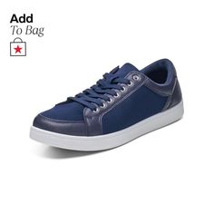 in stock Blue Sneakers With Contrast Sole, Blue Canvas Skate Shoes With Rubber Sole, Navy Leather Lace-up Skate Shoes, Navy Lace-up Casual Skate Shoes, Navy Casual Lace-up Skate Shoes, Blue Casual Sneakers, Blue Canvas Sneakers With Laces, Navy Casual Sneakers With Plain Toe, Blue Canvas Lace-up Shoes With Contrast Sole