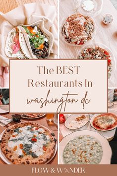 the best restaurants in washington dc