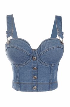 Jeans corset top Fitted Summer Tank Top With Suspenders, Summer Fitted Tank Top With Suspenders, Fitted Tank Top With Suspenders For Summer, Fitted Cami Corset For Summer, Summer Tank Top With Suspenders, Summer Cami Vest Corset, Summer Cami Corset With Adjustable Straps, Strap Crop Top For Summer, Trendy Summer Crop Top Corset