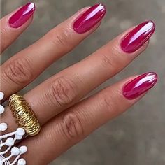 Super Cute And Stylish Ships In 5-10 Business Days Pink Nails Princess, Pink And Wine Nails, Pink Nails With Ring Finger Design, Trendy Nails September 2024, Pink Frosted Nails, Cranberry Pink Nails, Fushia Chrome Nails, Pink Red Valentine Nails, Berry Acrylic Nails