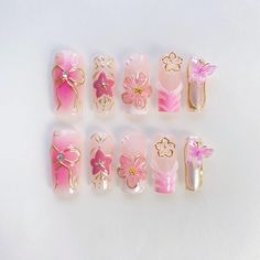 Fairy nails/wedding nails/party nails/Spring nails/Dreamy nails/3D Chrome nails/custom nails,long nails,short Coffin Nails,long almond nails,short almond nails,Spring Nails,summer Nails,fall nails,fake nails,kawaii nails,gyaru nails,false nails,cute nails,christmas nails,chrome nails,Stiletto Nail,Princess nails, Elegant nails,Trendy nails 🌸About the product  1.Each set include 10 nails of 100% handmade  2. Cuticle stick 3. Nail file 4. Jelly glue set 5. Packaging storage box 🌸Material: Acrylic 🌸How to measure the size？ 1. Measure the bare nails without nail polish 2. Use a tape measure to measure the widest part of the nail 3. Align the scale to the left edge of the nail, close to the curvature of the nail arc 4. Align the scale to the right edge of the nail, close to the curvature of Square Nails Butterfly, Cute Nails Christmas, Christmas Nails Chrome, Chrome Nails Stiletto, 3d Floral Nails, 3d Chrome Nails, Nails Gyaru, Nails Long Almond, Nails Long Square