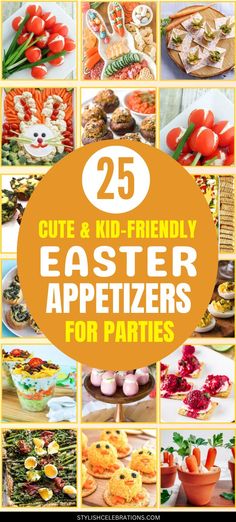 25 Cute & Kid Friendly Easter Appetizers For Parties Easter Pinwheel Appetizer, Easter Themed Food Ideas, Easy Easter Potluck Dishes, Easter Dip Appetizers, Easy Easter Party Food, Light Easter Lunch Ideas, What To Bring To Easter Dinner, Easter Egg Hunt Snacks, Fun Easter Dinner Ideas