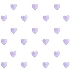 many small hearts are arranged on a white background