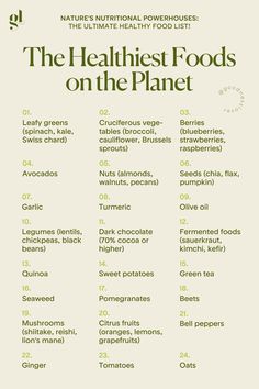 The Healthiest Food on the Planet.🥬🫐🥑 Nature's Nutritional Powerhouses! 🍎🥕🍠  Discover the healthiest foods on the planet! From antioxidant-rich berries to gut-loving fermented foods, these superfoods can revolutionize your health.  Key players: · Leafy greens · Nuts & seeds · Turmeric & ginger · Fermented foods  Remember: Variety is key! Aim for a rainbow of foods daily.  Which superfood is your fave? Share below! 👇 Foods To Avoid For Heart Health, Most Nourishing Foods, Foods For Feminine Health, Whole Food Lifestyle, Foods That Heal The Gut, Carcinogenic Foods, Holistic Meals, Foods For Energy, Antioxidant Food