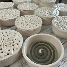 Pottery Handbuilding, Ideas For Easter Decorations, Ideas For Easter, Cement Crafts