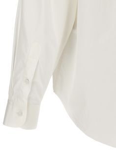 Cotton shirt with pleated plastron, button closure, long cuffed sleeves. Composition: 100% cotton Gucci Cotton Shirt For Work, Gucci Cotton Shirt For Workwear, Gucci Button-up Shirt For Spring, Spring Gucci Button-up Shirt, Gucci Spring Button-up Shirt, Gucci Tops For Work With Button Closure, Gucci Long Sleeve Blouse For Fall, Chic Gucci Collared Blouse, Timeless Long Sleeve Dress Shirt For Daywear