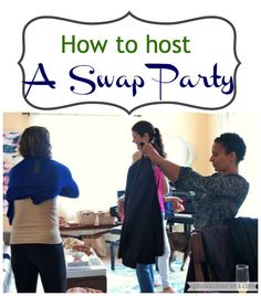 how to host a swap party