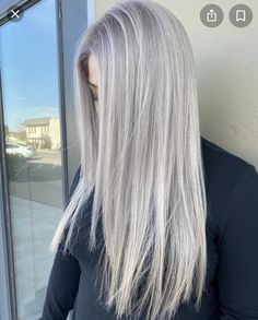 Silver Ash Blonde Hair, Ashy Blonde Hair, Silver Ash, Cool Blonde Hair