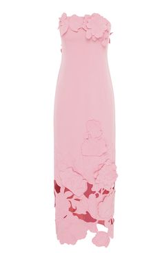 Bustier Midi Dress, Flamingo, Midi Dress, Spring Summer