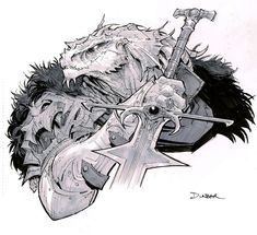 Max Dunbar, Drawing Motivation, Fantasy Species, Dnd Dragonborn, Creature Reference, Dragon Born, Dnd Dragons, Dnd Maps