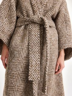 Mangia wool-blend coat - Buy Coats & Jackets online Buy Coats, Cropped Sleeves, Wool Blend Coat, By Malene Birger, Knitwear Tops, Short Shirts, Adjustable Belt, Dress Trousers, Jackets Online